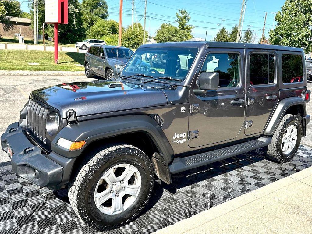 used 2021 Jeep Wrangler Unlimited car, priced at $22,591