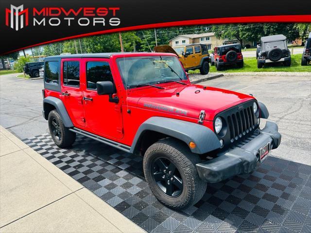 used 2016 Jeep Wrangler Unlimited car, priced at $15,991