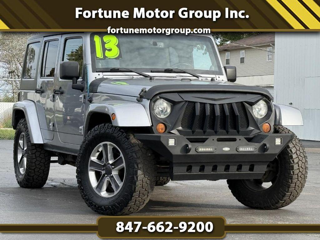 used 2013 Jeep Wrangler Unlimited car, priced at $14,999