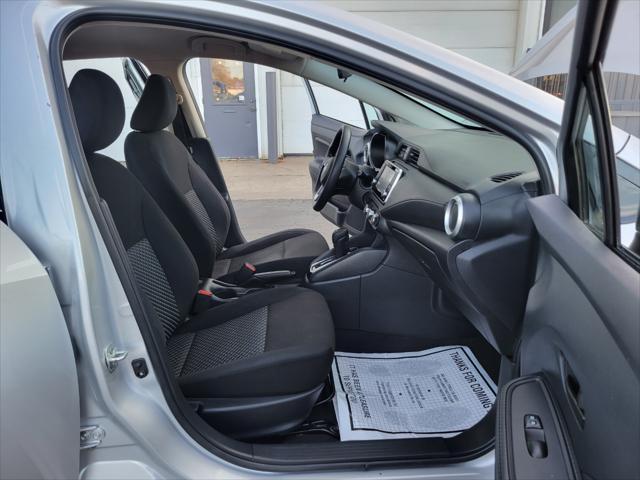 used 2021 Nissan Versa car, priced at $13,999