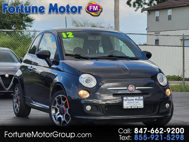 used 2012 FIAT 500 car, priced at $5,999