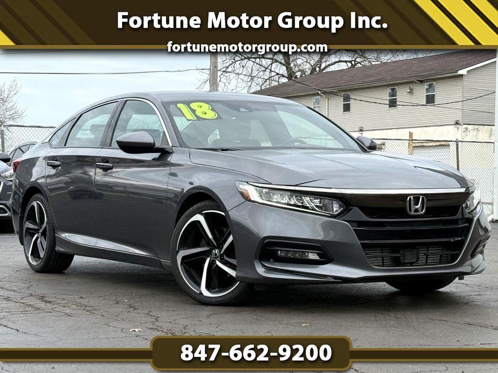 used 2018 Honda Accord car, priced at $18,999