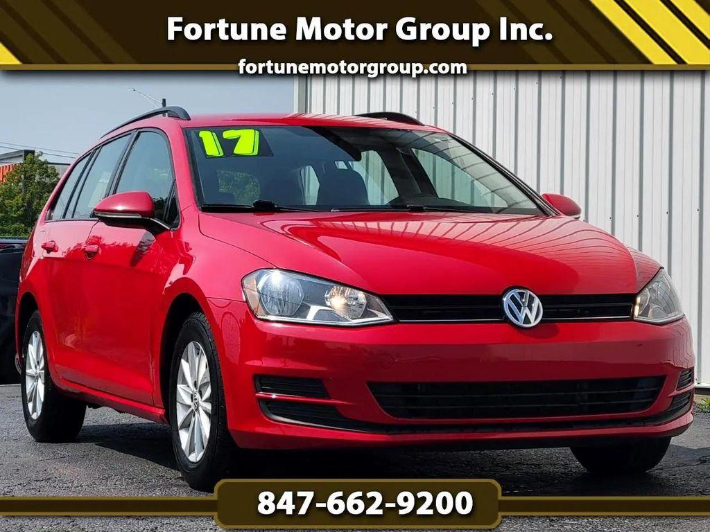 used 2017 Volkswagen Golf SportWagen car, priced at $9,999