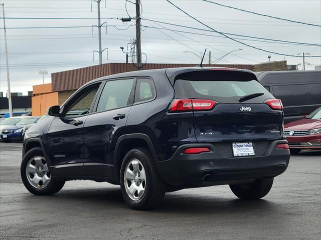 used 2015 Jeep Cherokee car, priced at $11,999