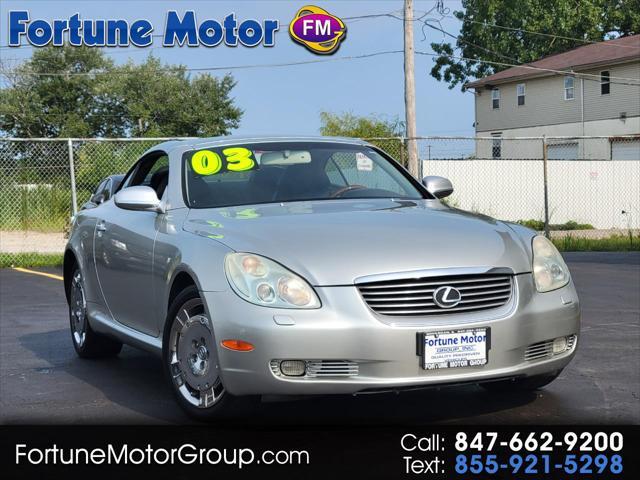 used 2003 Lexus SC 430 car, priced at $11,999