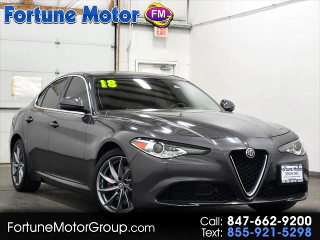 used 2018 Alfa Romeo Giulia car, priced at $18,999