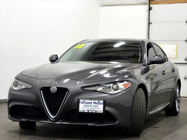 used 2018 Alfa Romeo Giulia car, priced at $18,999