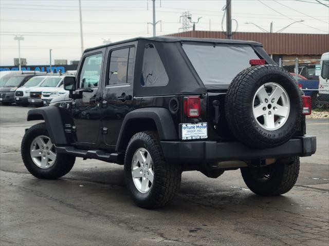 used 2010 Jeep Wrangler Unlimited car, priced at $10,999