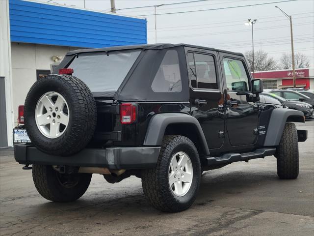 used 2010 Jeep Wrangler Unlimited car, priced at $10,999