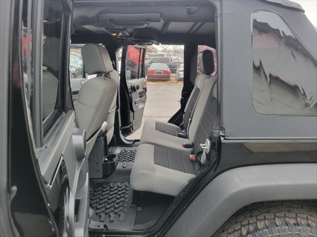 used 2010 Jeep Wrangler Unlimited car, priced at $10,999