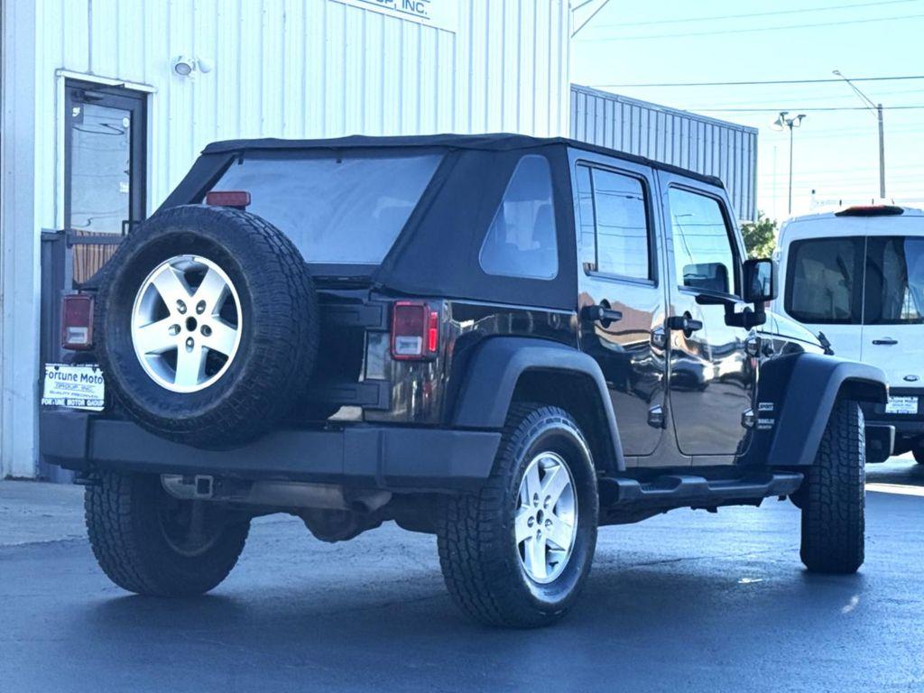 used 2010 Jeep Wrangler Unlimited car, priced at $10,999