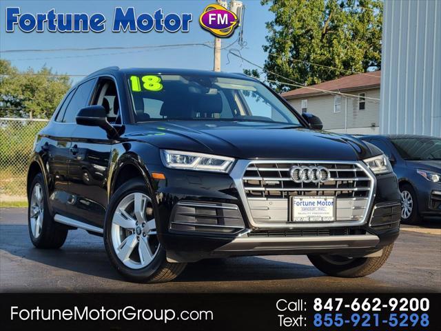 used 2018 Audi Q5 car, priced at $18,999