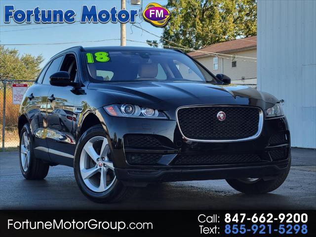 used 2018 Jaguar F-PACE car, priced at $17,999