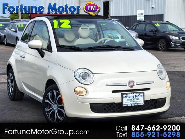 used 2012 FIAT 500 car, priced at $5,999