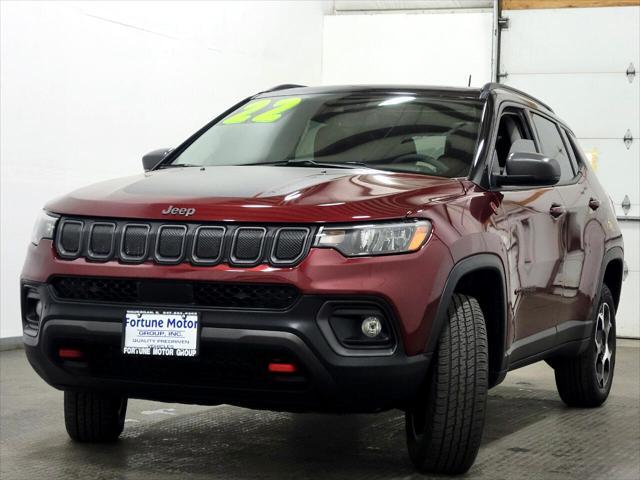 used 2022 Jeep Compass car, priced at $20,999