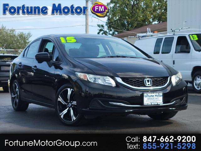 used 2015 Honda Civic car, priced at $13,999