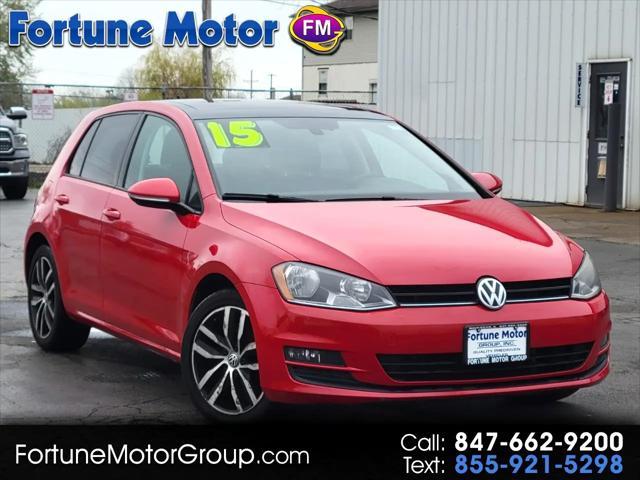 used 2015 Volkswagen Golf car, priced at $12,999