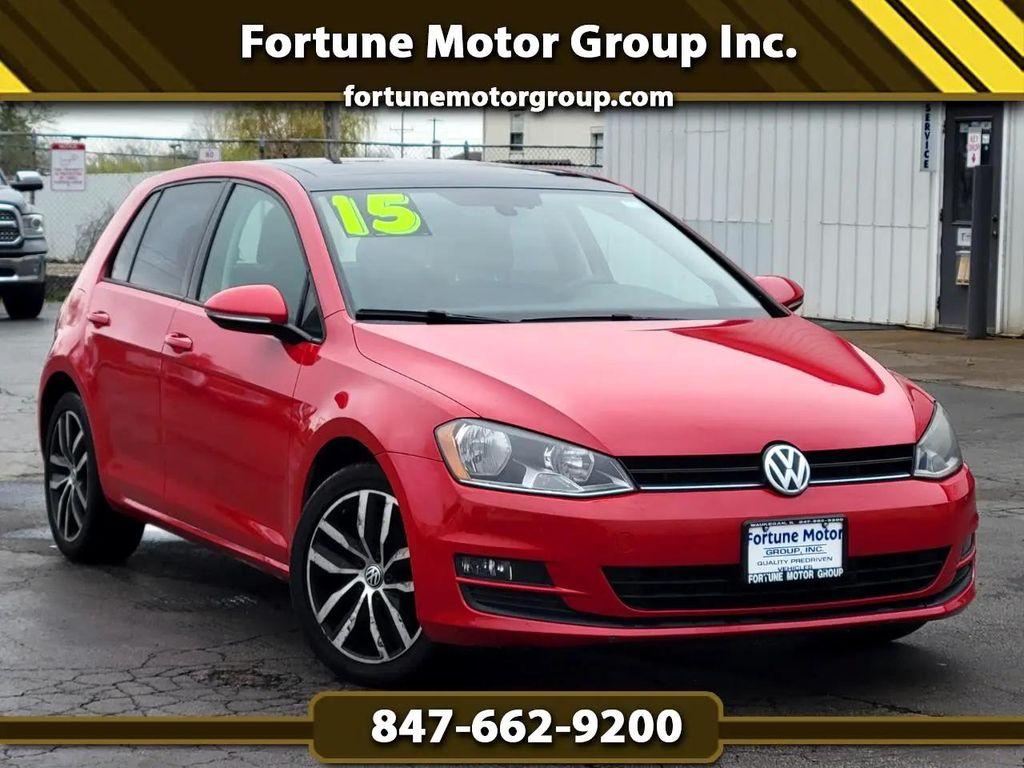 used 2015 Volkswagen Golf car, priced at $10,999