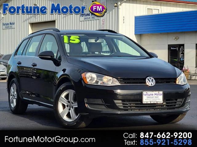 used 2015 Volkswagen Golf SportWagen car, priced at $12,999