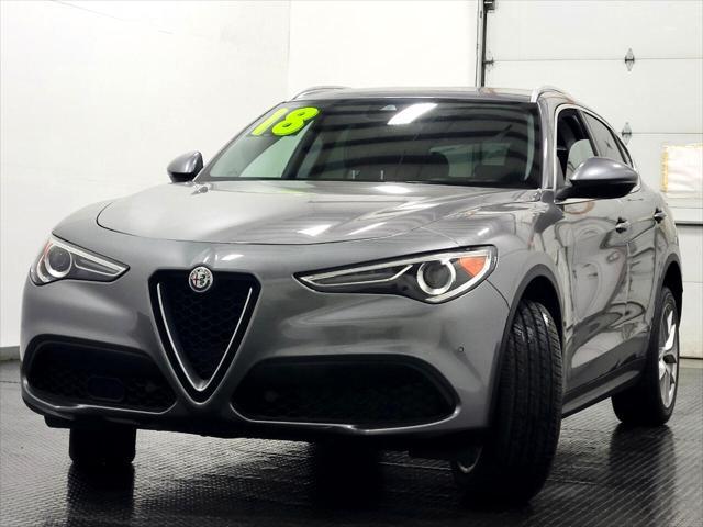 used 2018 Alfa Romeo Stelvio car, priced at $21,999