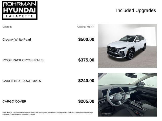 new 2026 Hyundai TUCSON Hybrid car, priced at $32,639