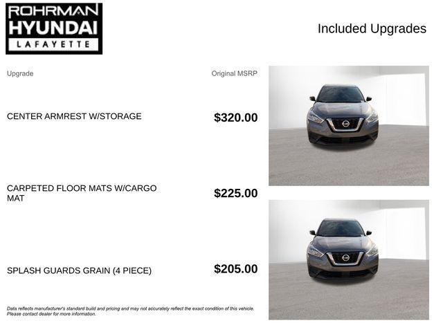 used 2020 Nissan Kicks car, priced at $14,999