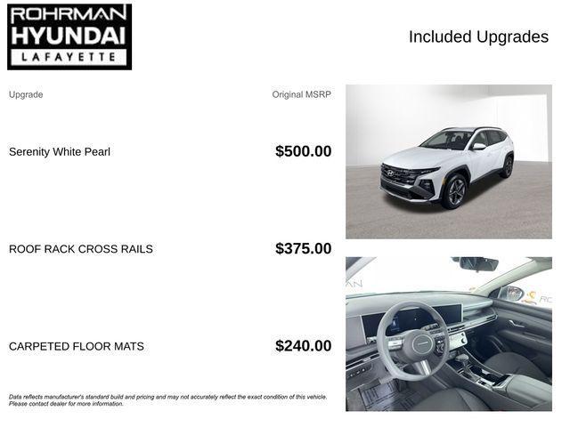 new 2026 Hyundai Tucson car, priced at $29,968