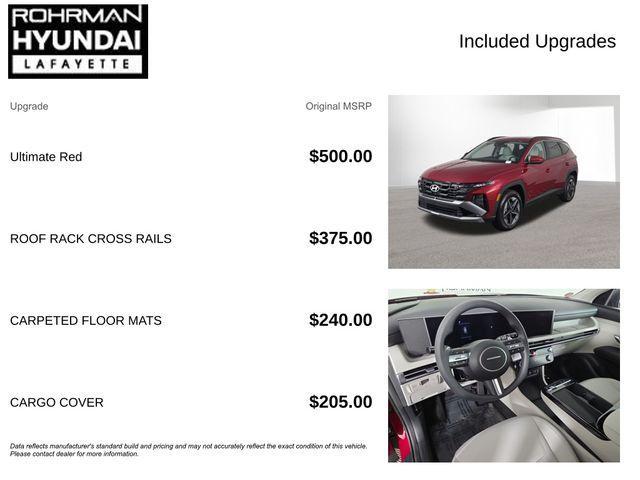 new 2026 Hyundai TUCSON Hybrid car, priced at $32,639