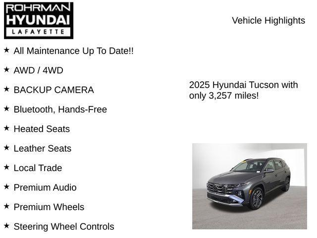 used 2025 Hyundai TUCSON Hybrid car, priced at $34,648