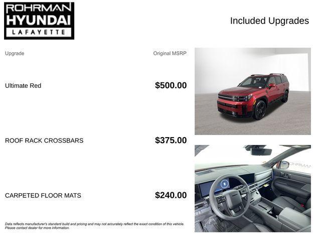 new 2026 Hyundai SANTA FE HEV car, priced at $47,331