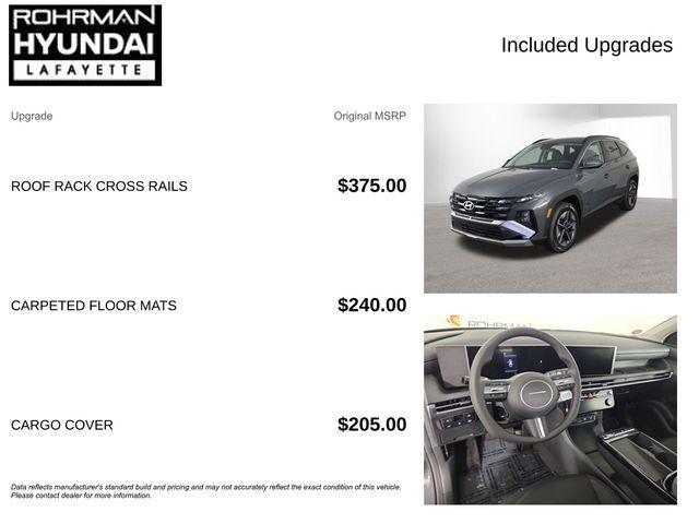 new 2026 Hyundai TUCSON Hybrid car, priced at $32,121