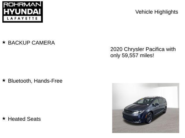 used 2020 Chrysler Pacifica car, priced at $22,662