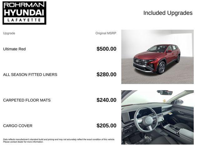 new 2026 Hyundai TUCSON Hybrid car, priced at $31,184