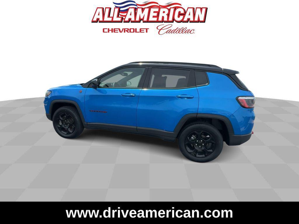 used 2023 Jeep Compass car, priced at $24,717