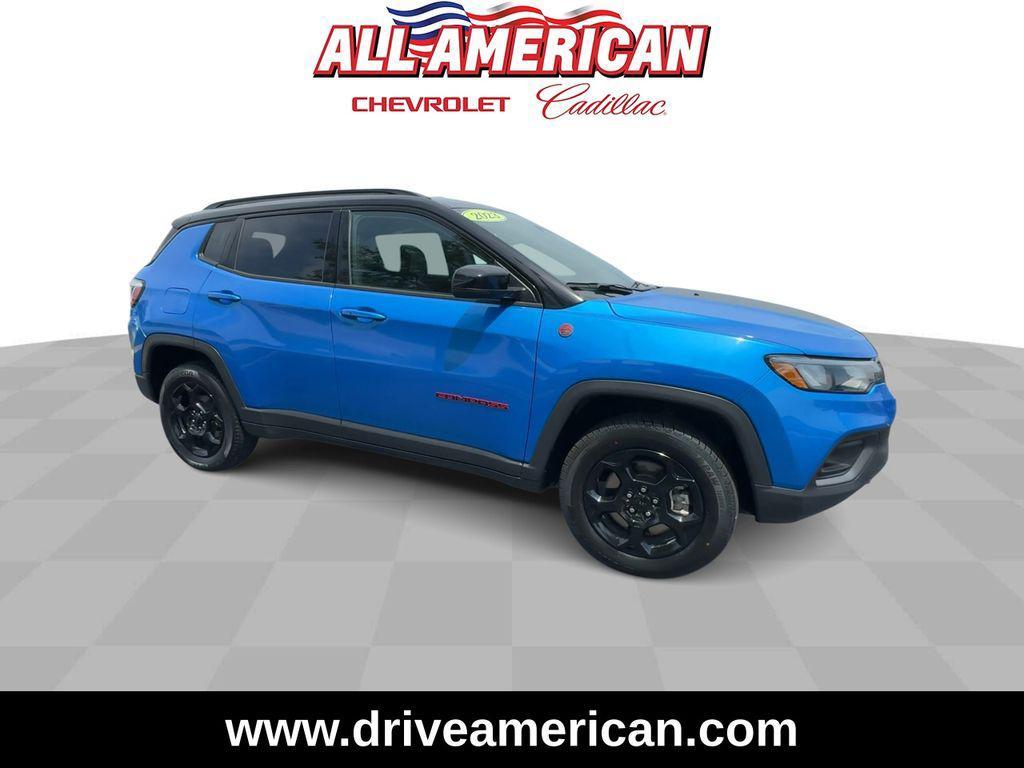 used 2023 Jeep Compass car, priced at $24,717