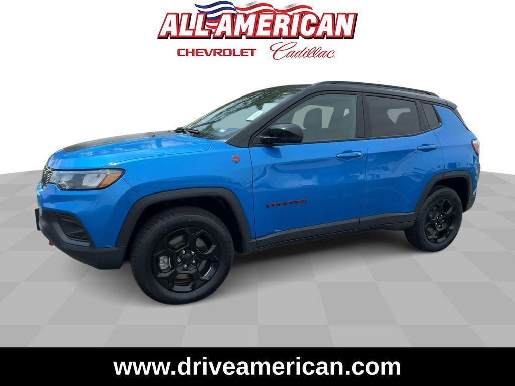 used 2023 Jeep Compass car, priced at $24,717