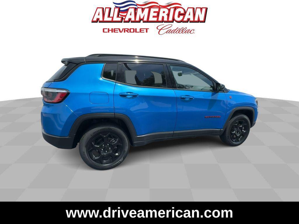 used 2023 Jeep Compass car, priced at $24,717