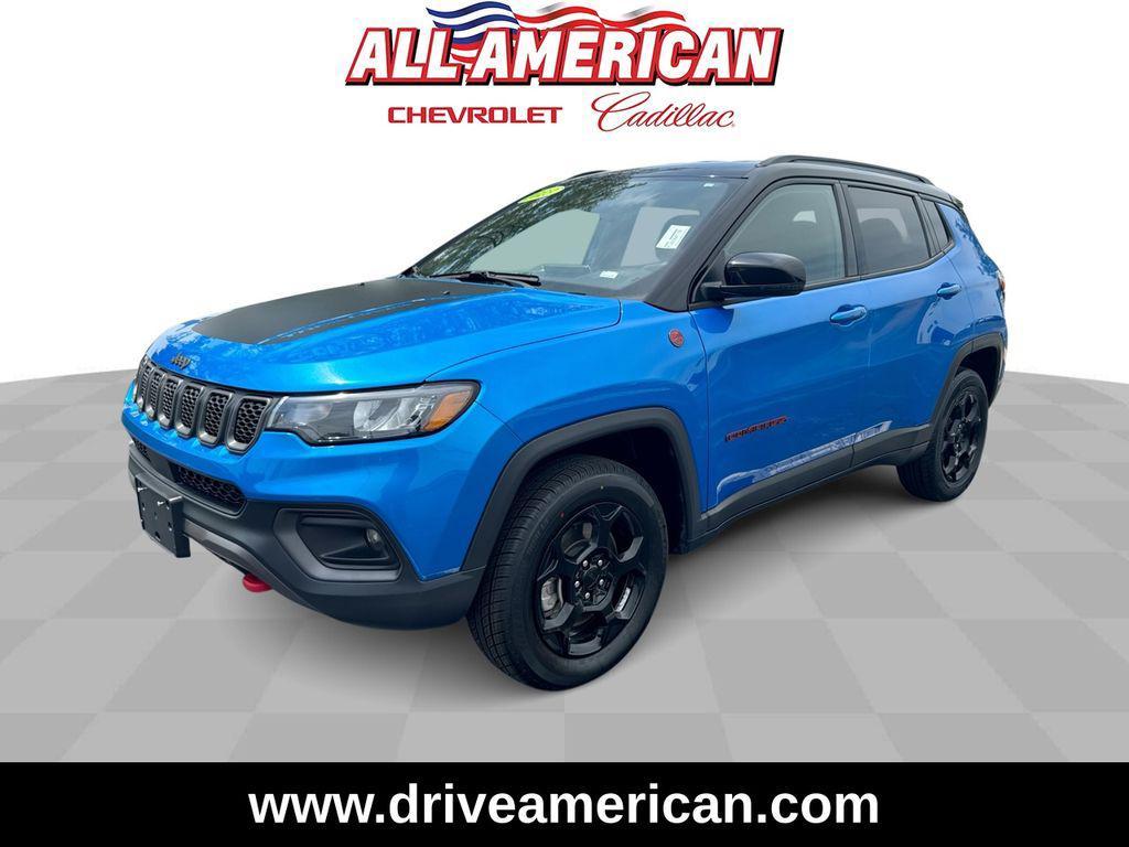 used 2023 Jeep Compass car, priced at $24,717