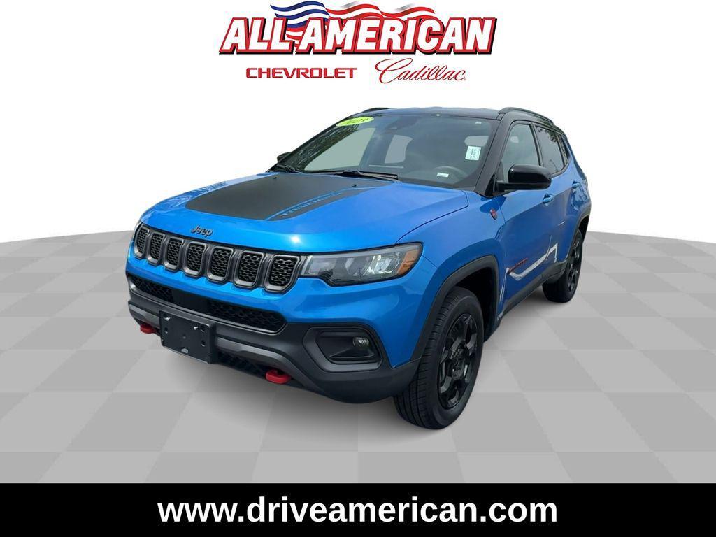 used 2023 Jeep Compass car, priced at $24,717
