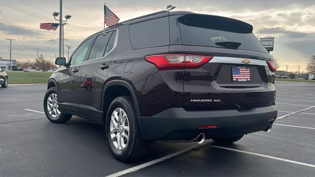 used 2020 Chevrolet Traverse car, priced at $27,999