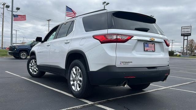 used 2021 Chevrolet Traverse car, priced at $25,999