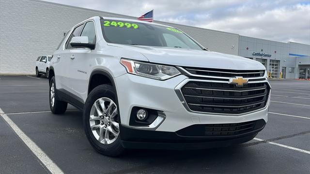 used 2021 Chevrolet Traverse car, priced at $25,999