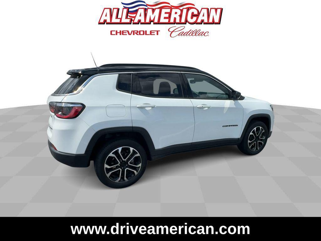 used 2024 Jeep Compass car, priced at $25,999