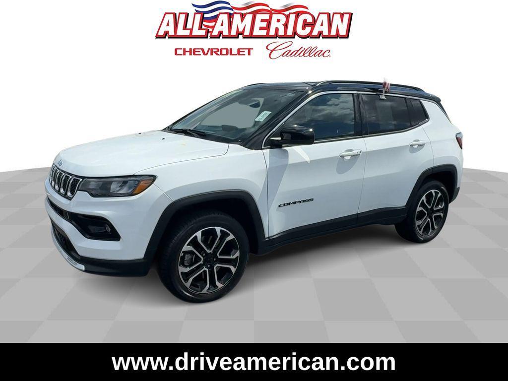 used 2024 Jeep Compass car, priced at $25,999