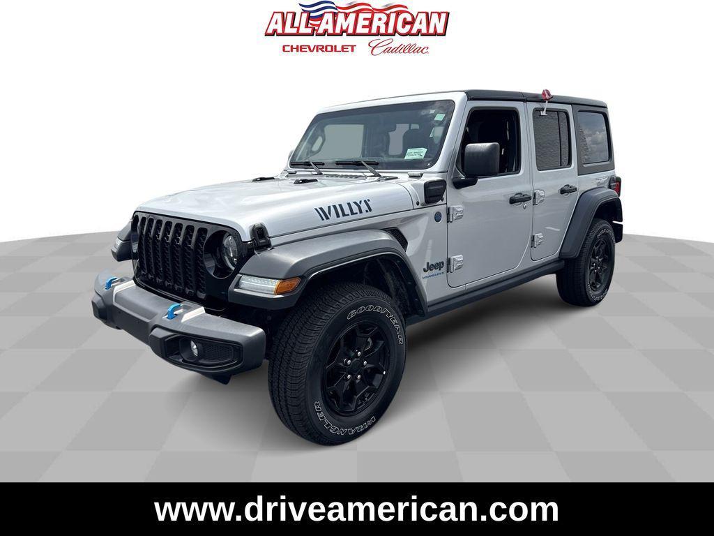 used 2023 Jeep Wrangler 4xe car, priced at $30,677