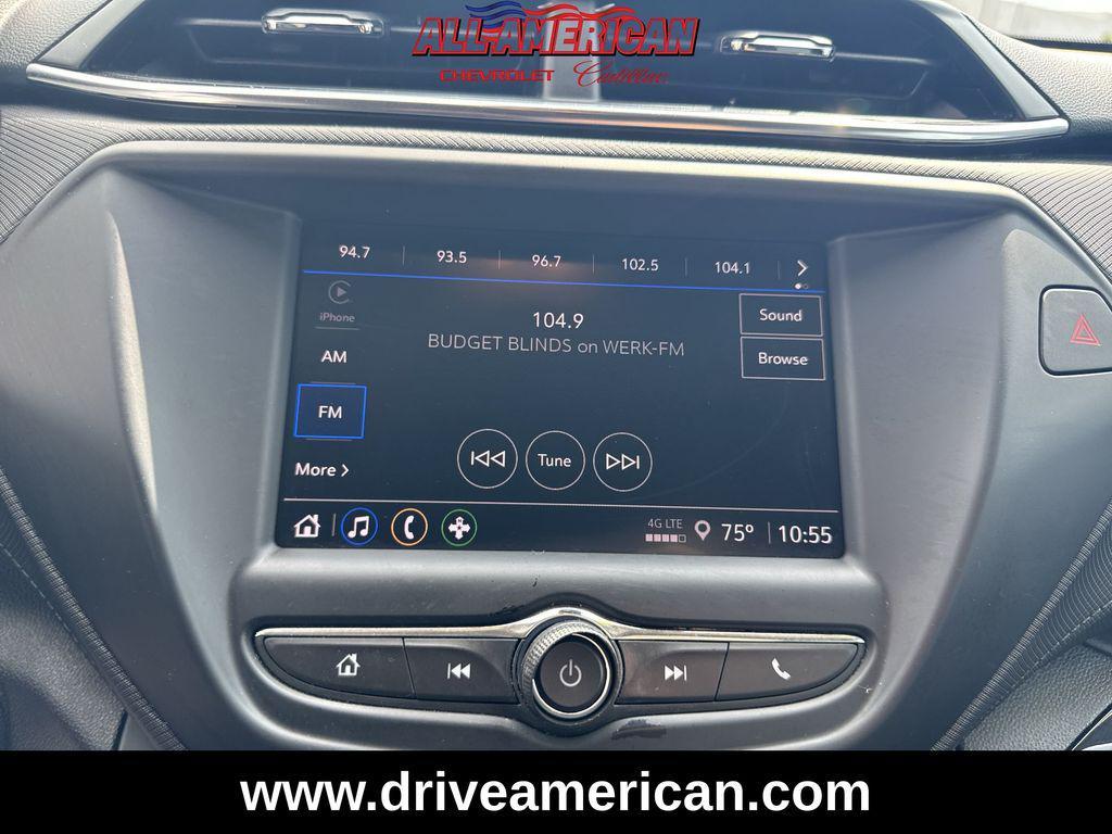 used 2021 Chevrolet TrailBlazer car, priced at $17,437