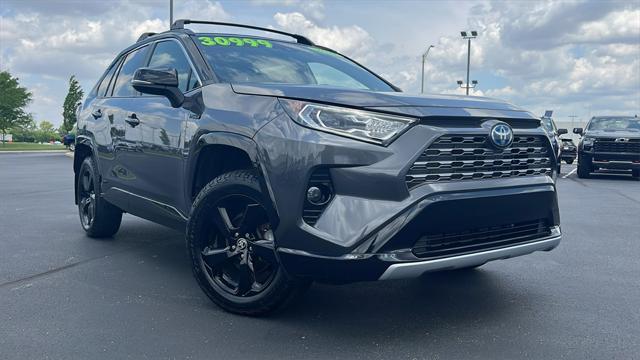 used 2021 Toyota RAV4 Hybrid car, priced at $29,999