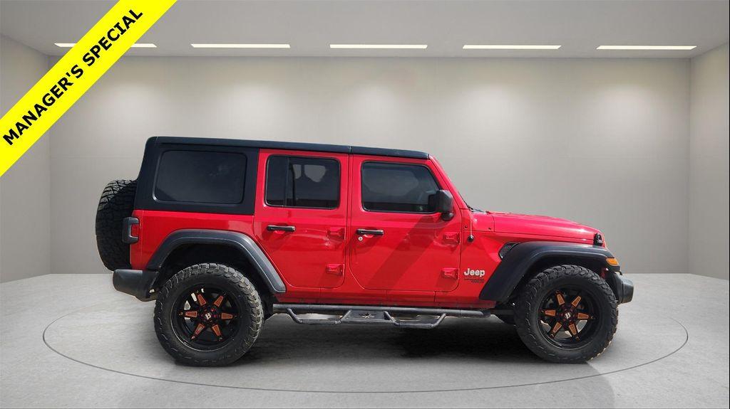 used 2018 Jeep Wrangler Unlimited car, priced at $20,500