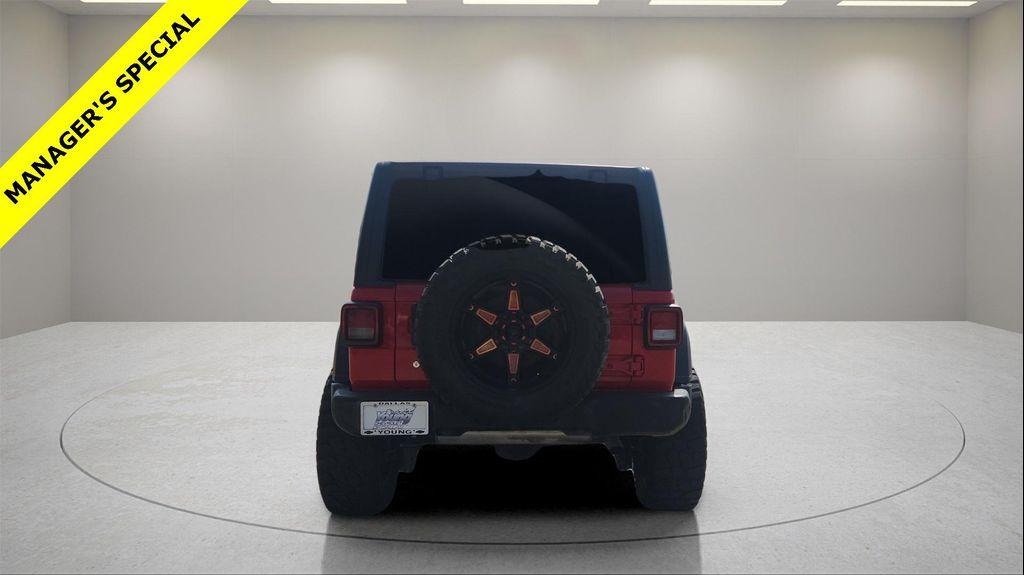 used 2018 Jeep Wrangler Unlimited car, priced at $20,500