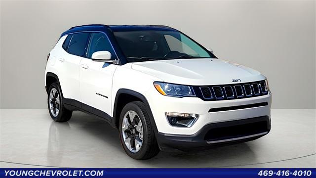 used 2019 Jeep Compass car, priced at $17,500